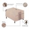 Modern Leisure Monterey Patio Ottoman/Coffee Table/Fire Pit Cover, 32 in. L x 22 in. W x 17 in. H, Beige 2904 - alternate 8